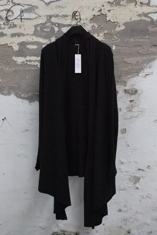 Marc Le Bihan Hooded Cargo Coat 2705 France MLB-2705-H24-25-BLACK